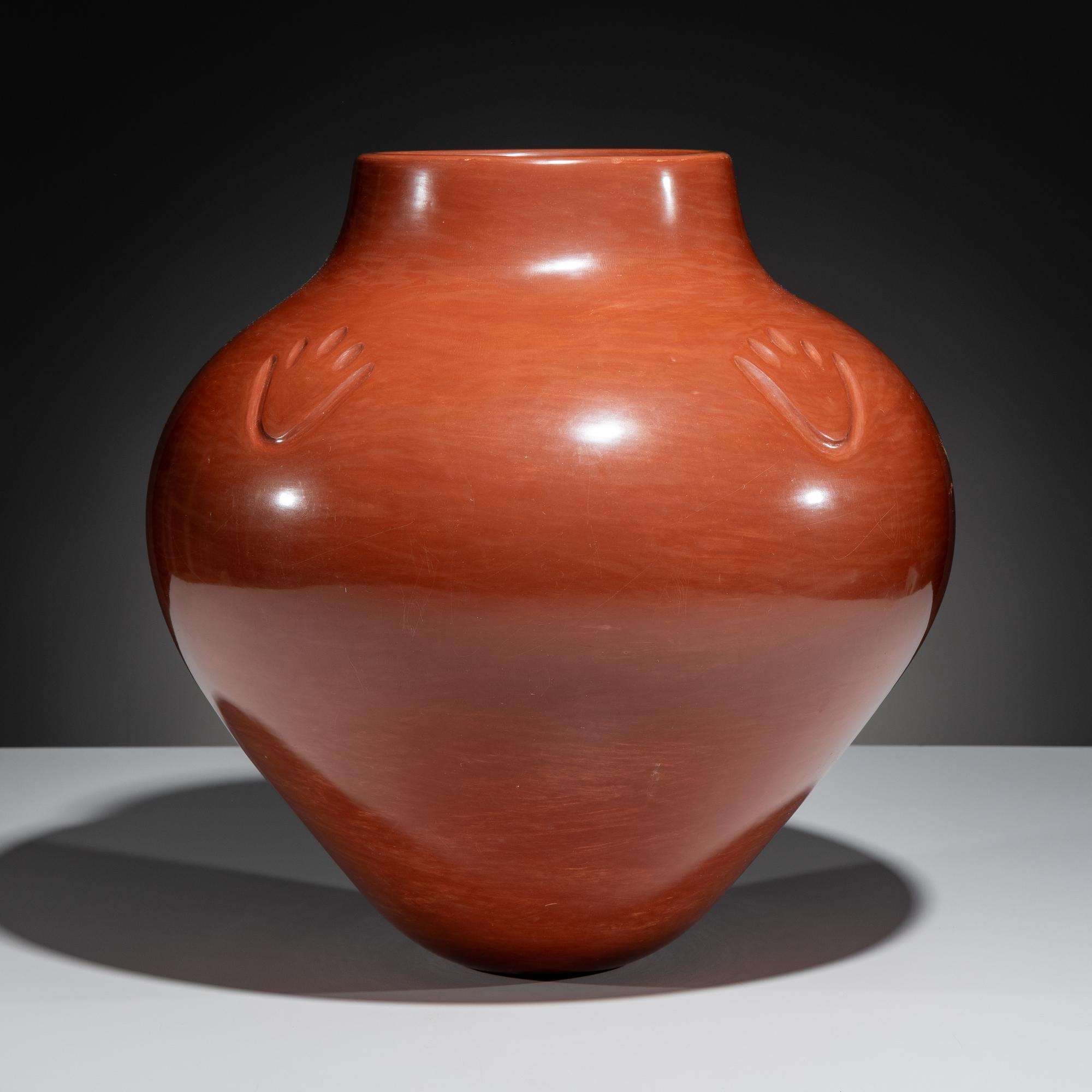 Redware Pottery Jar