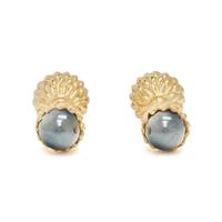 TIFFANY & CO., SCHLUMBERGER, YELLOW GOLD AND HEMATITE 'ACORN' CUFFLINKS