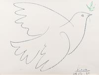 Pablo Picasso, (Spanish, 1881–1973), Colombe volant, 1961