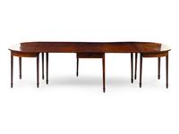 A George III Style Mahogany Extension Dining Table