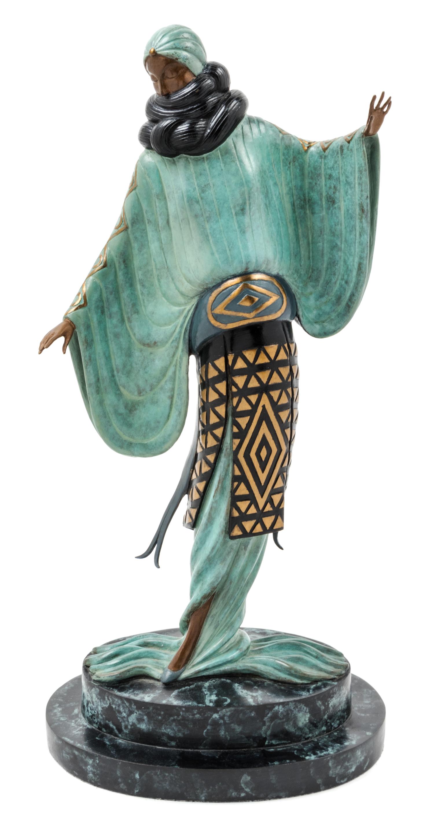 Erte (Romain de Tirtoff), (Russian/French, 1892-1990), An Evening in 1921, 1980 ed. 173/250