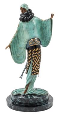 Erte (Romain de Tirtoff), (Russian/French, 1892-1990), An Evening in 1921, 1980 ed. 173/250