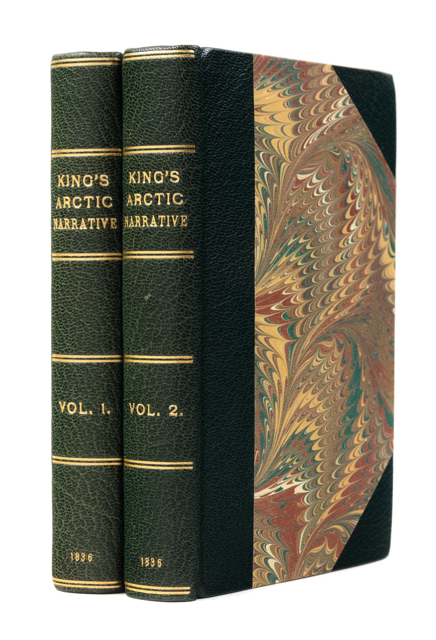 KING, Richard (1811?-1876). Narrative of a Journey to the Shores of the Arctic Ocean. London, 1836. FIRST EDITION.