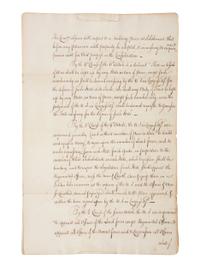 [CONTINENTAL CONGRESS] -- [HAMILTON, Alexander (1755-1804)]. [HOLTEN, Dr. Samuel (1738-1816).] Dr. Samuel Holten's personal copy of the Report of a Committee to the Continental Congress on a Military Peace Establishment, [1783].