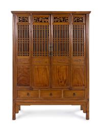 A Chinese Hardwood Cabinet