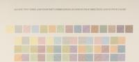 All One, Two, Three & Four Part Combinations of Lines in Four Directions (set of two), 1976