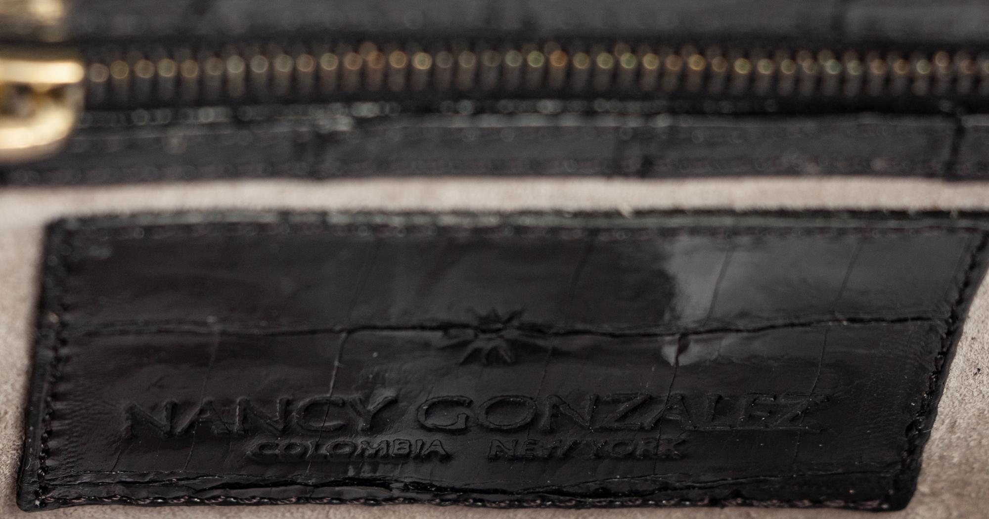 Nancy Gonzalez Alligator and Fur Bag, 2000s