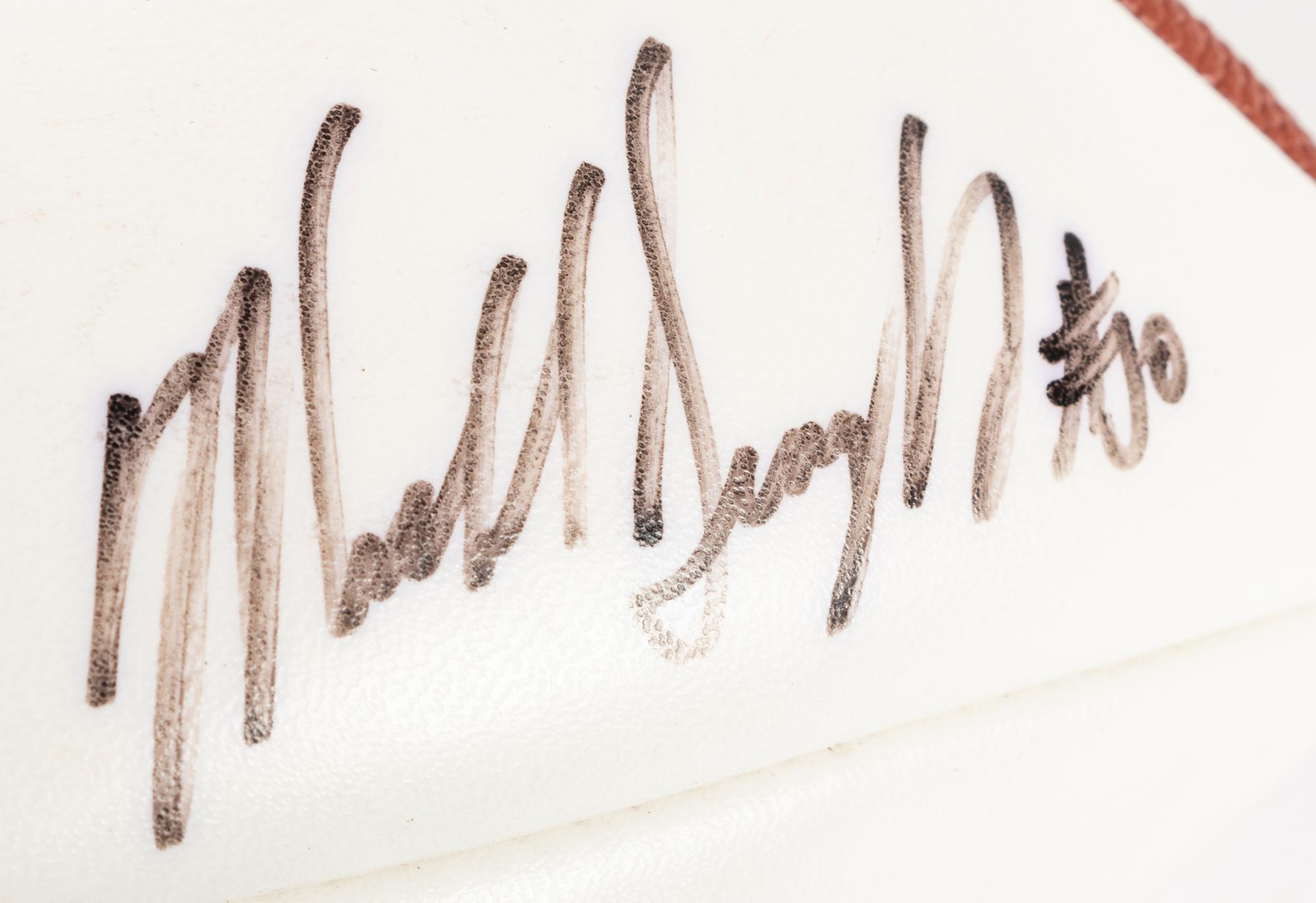 A Chicago Bears Multi Signed Autograph Football Including Walter Payton, Mike Ditka and Mike Singletary (Beckett Authentication Services BAS Certified),