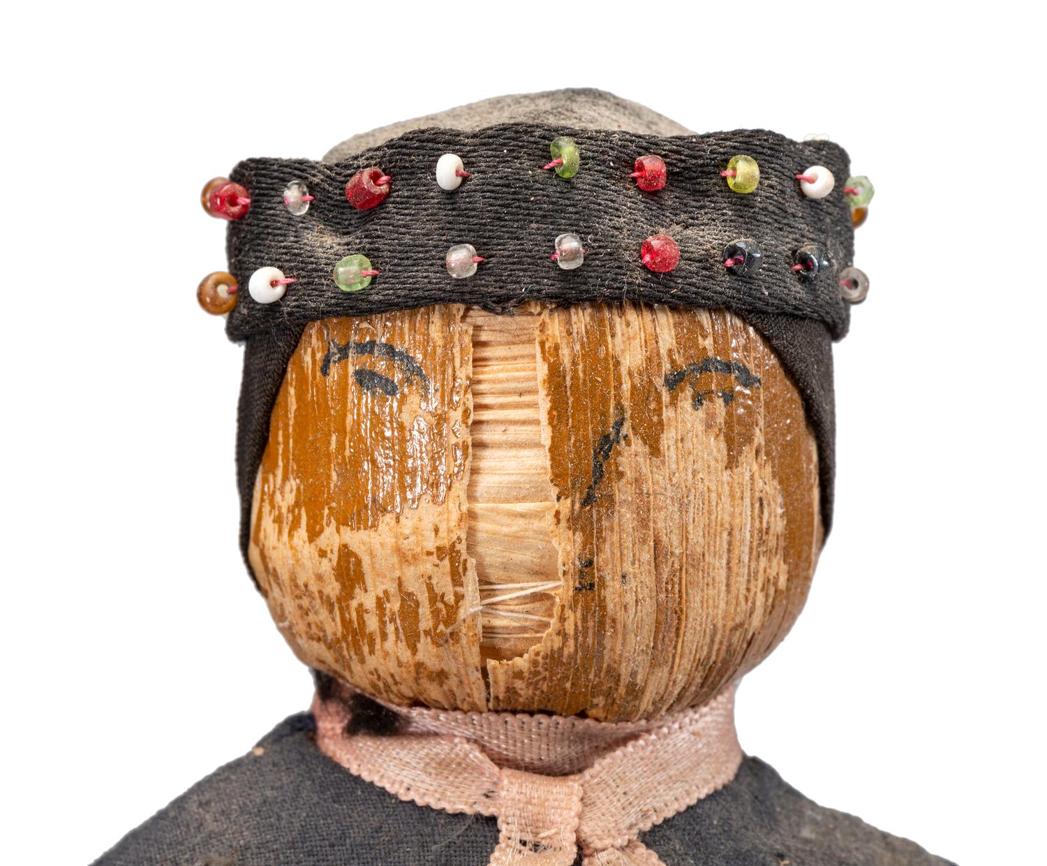 Northeastern Split Ash Cradle AND Corn Husk Doll