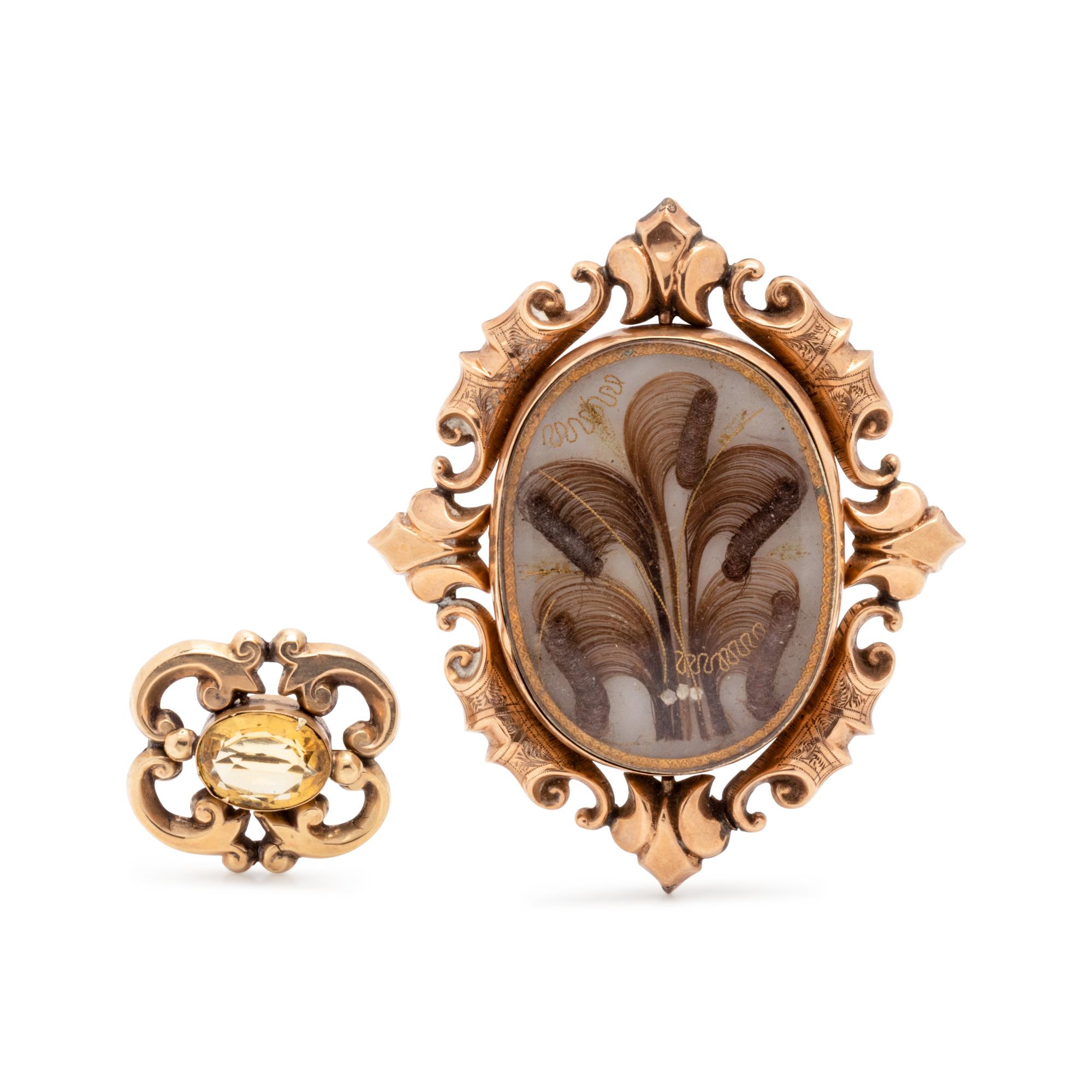 COLLECTION OF ANTIQUE BROOCHES