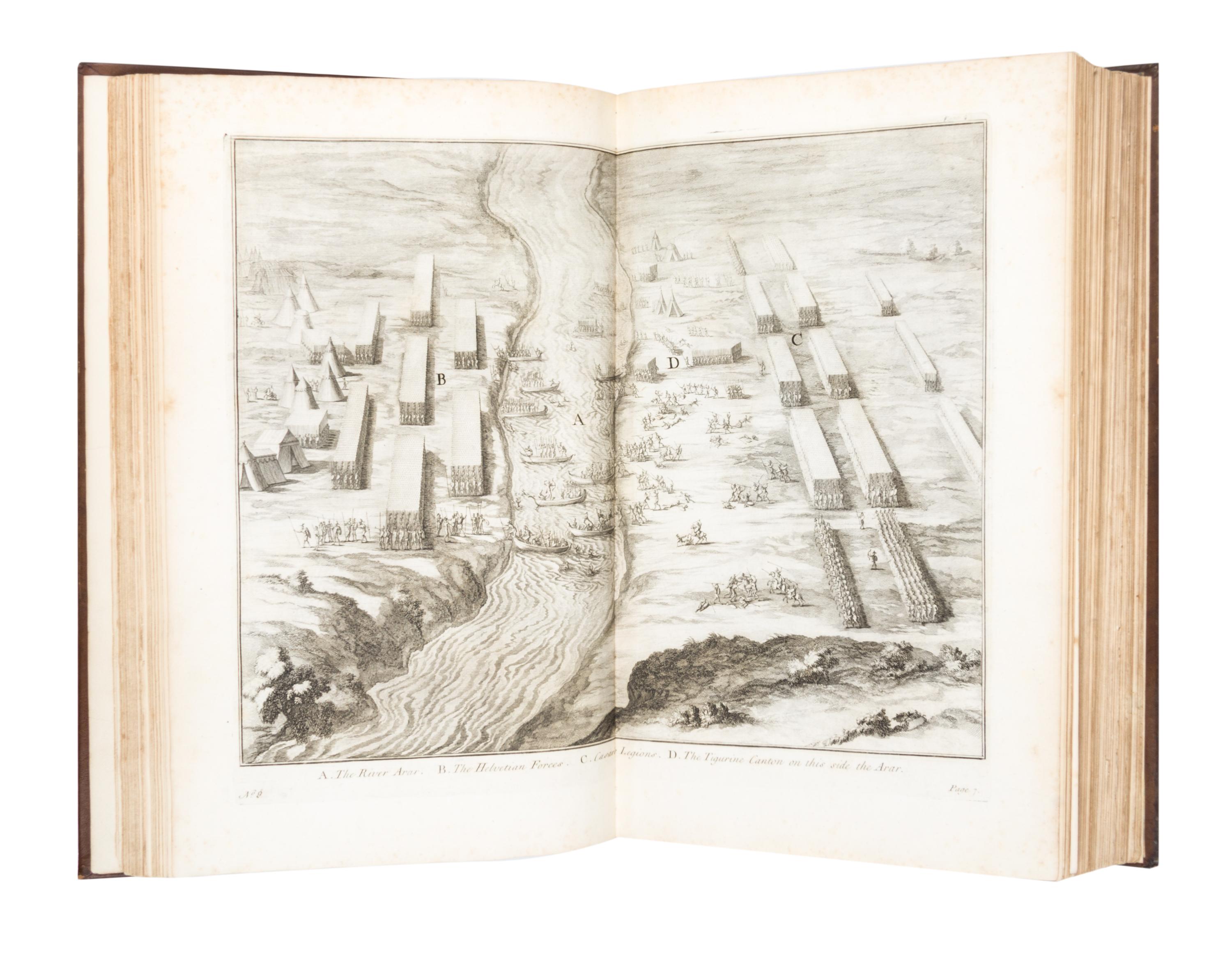 DUNCAN, WILLIAM. The Commentaries of Caesar. London, 1753. First Duncan edition.