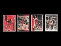 A Michael Jordan Signature Series Set of Basketball Cards Including Signed Autograph Card (Upper Deck Authenticated),
