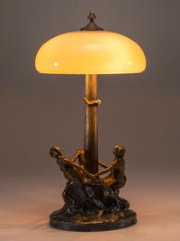 Three Graces Figural Lamp