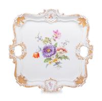 A Meissen Porcelain Tray