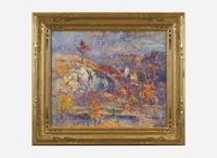 John Pierce Barnes (American, 1893-1954) - Untitled (Old Quarry)