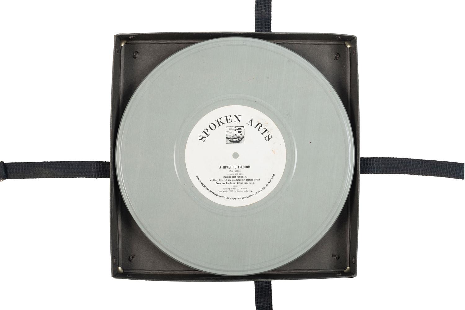 [CIVIL RIGHTS]. A Ticket to Freedom . 16 mm film. Spoken Arts, Inc., 1968.