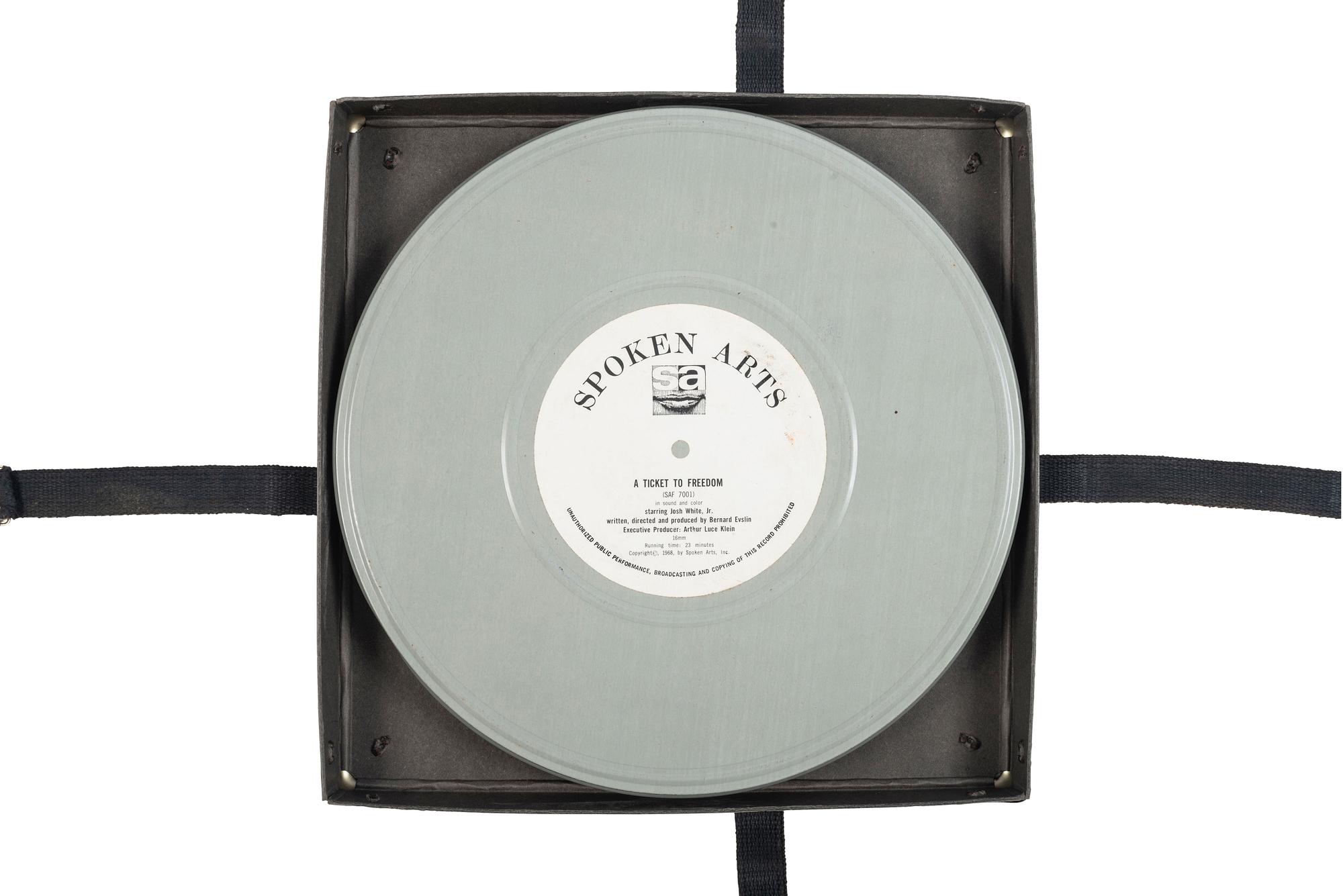 [CIVIL RIGHTS]. A Ticket to Freedom . 16 mm film. Spoken Arts, Inc., 1968.