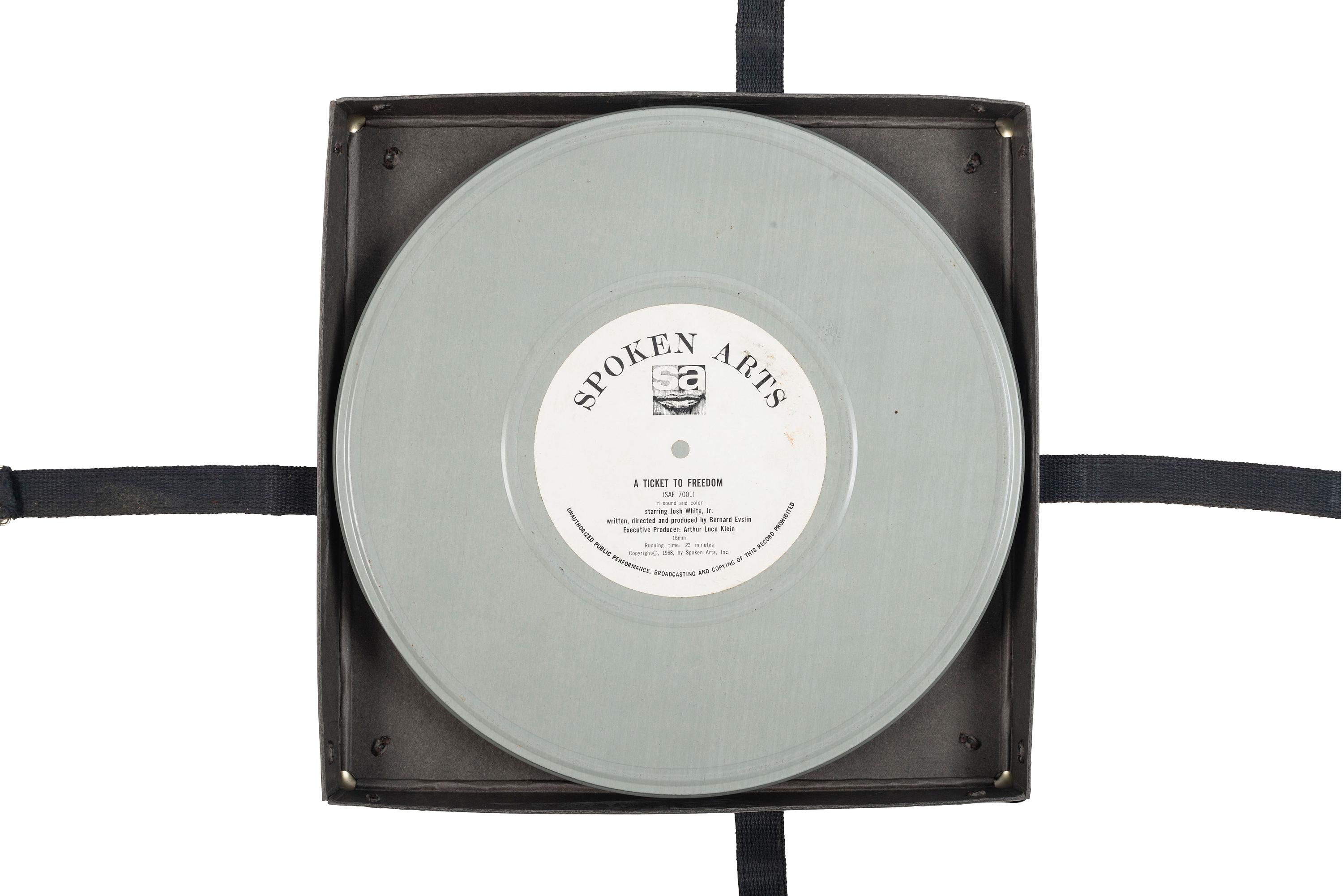 [CIVIL RIGHTS]. A Ticket to Freedom . 16 mm film. Spoken Arts, Inc., 1968.
