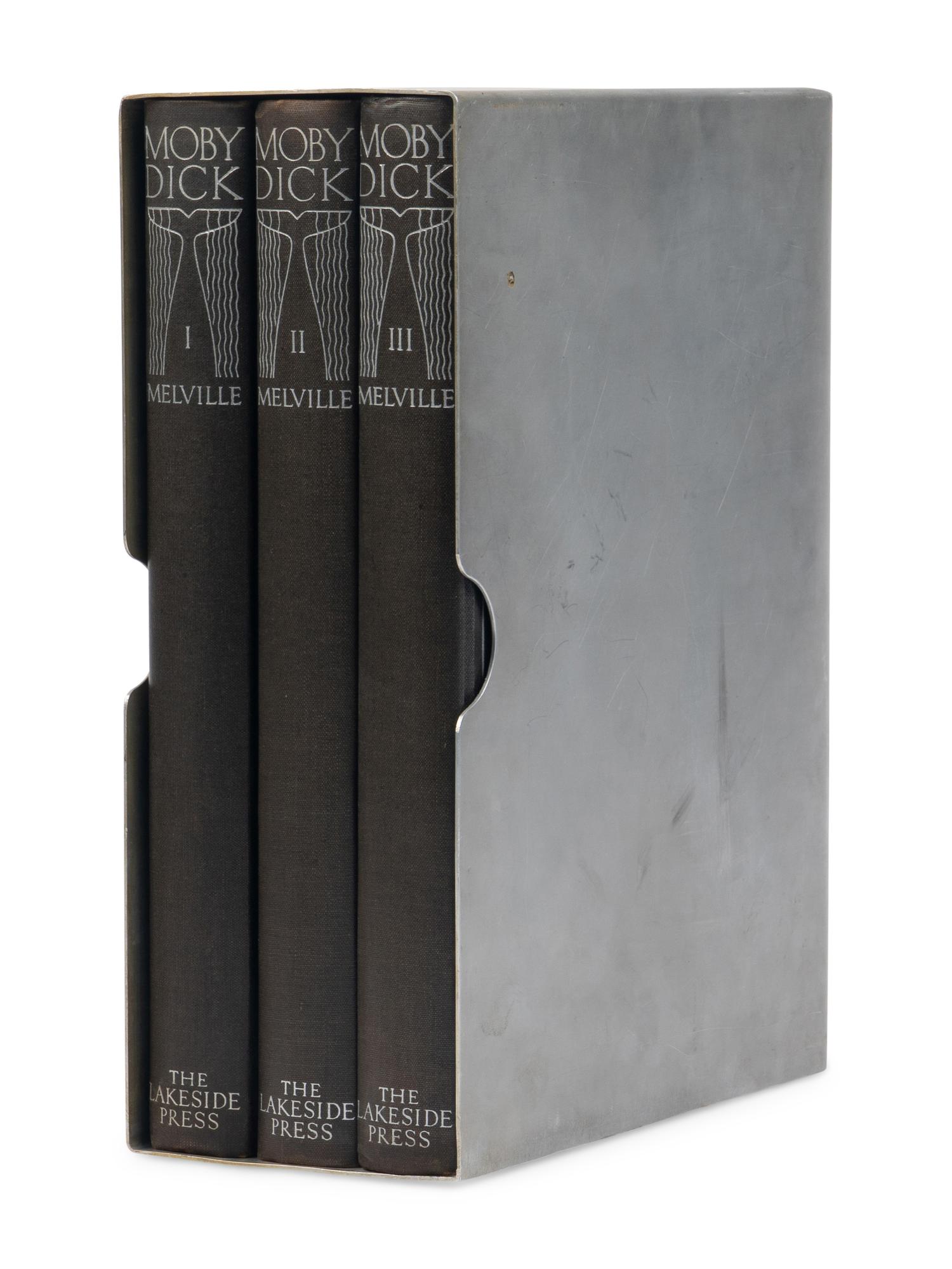 [LAKESIDE PRESS]. [KENT, Rockwell, illustrator (1882-1971)]. -- MELVILLE, Herman (1819-1891). Moby Dick . Chicago: The Lakeside Press, 1930.