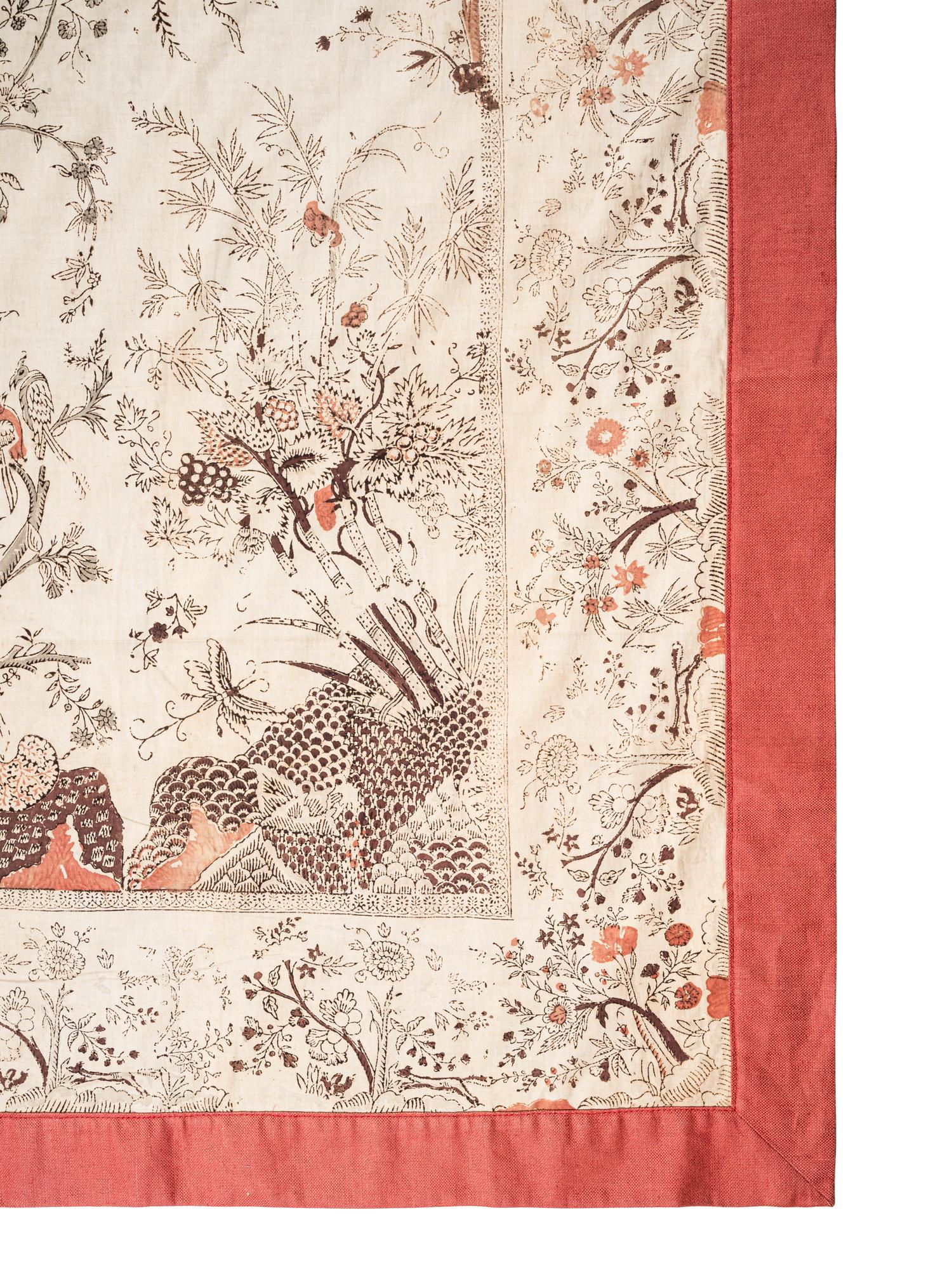 An Indian Export Chintz 'Tree of Life' Palampore