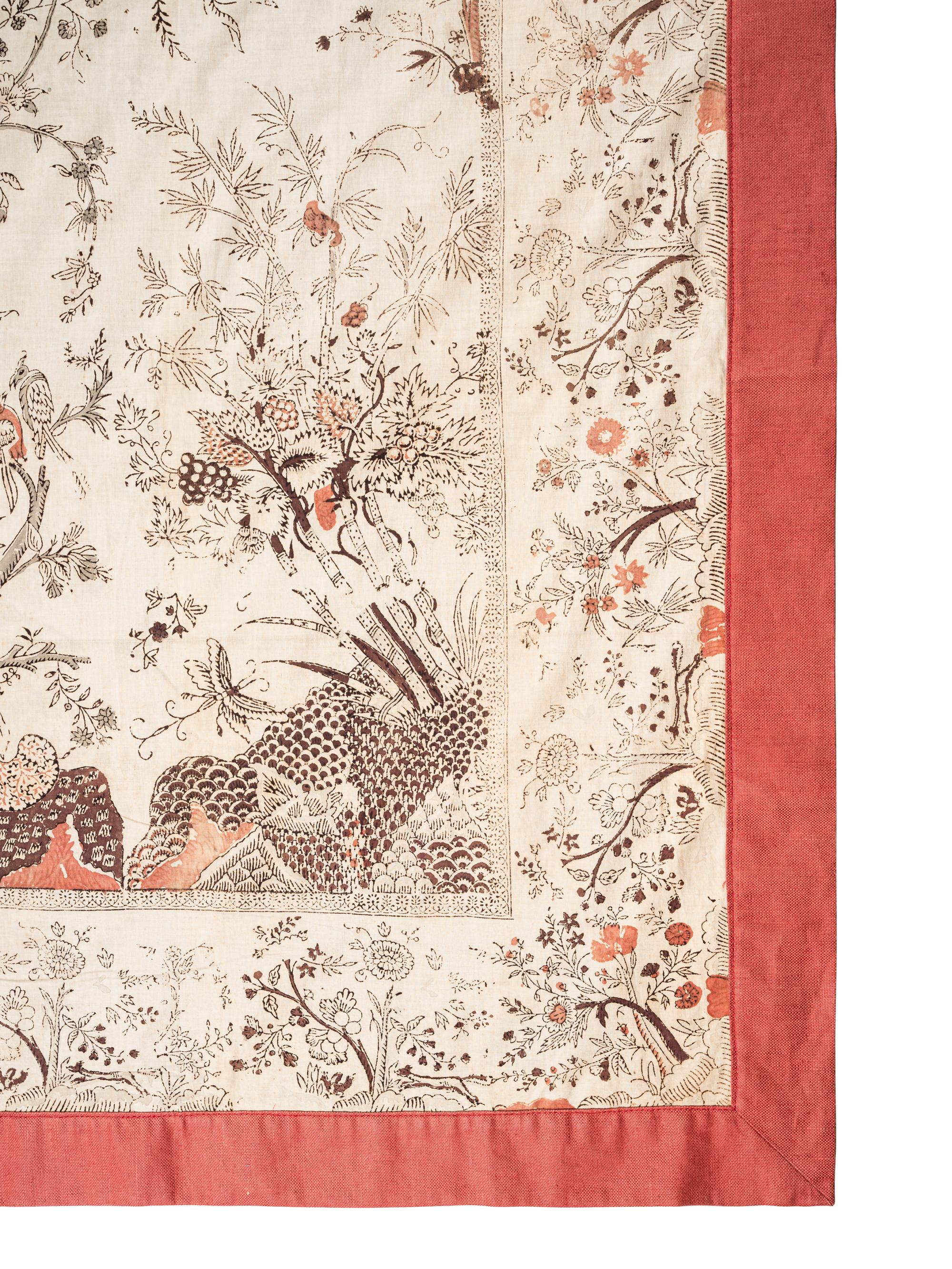 An Indian Export Chintz 'Tree of Life' Palampore