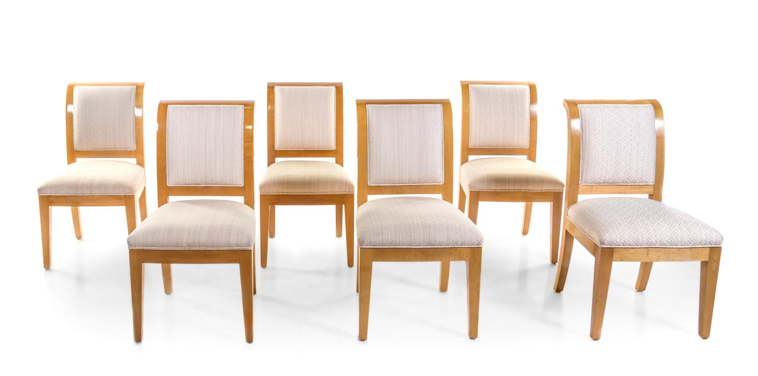 A Contemporary Maple Dining Suite