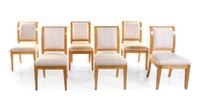 A Contemporary Maple Dining Suite