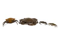 A Group of Four Crab-Form Articles