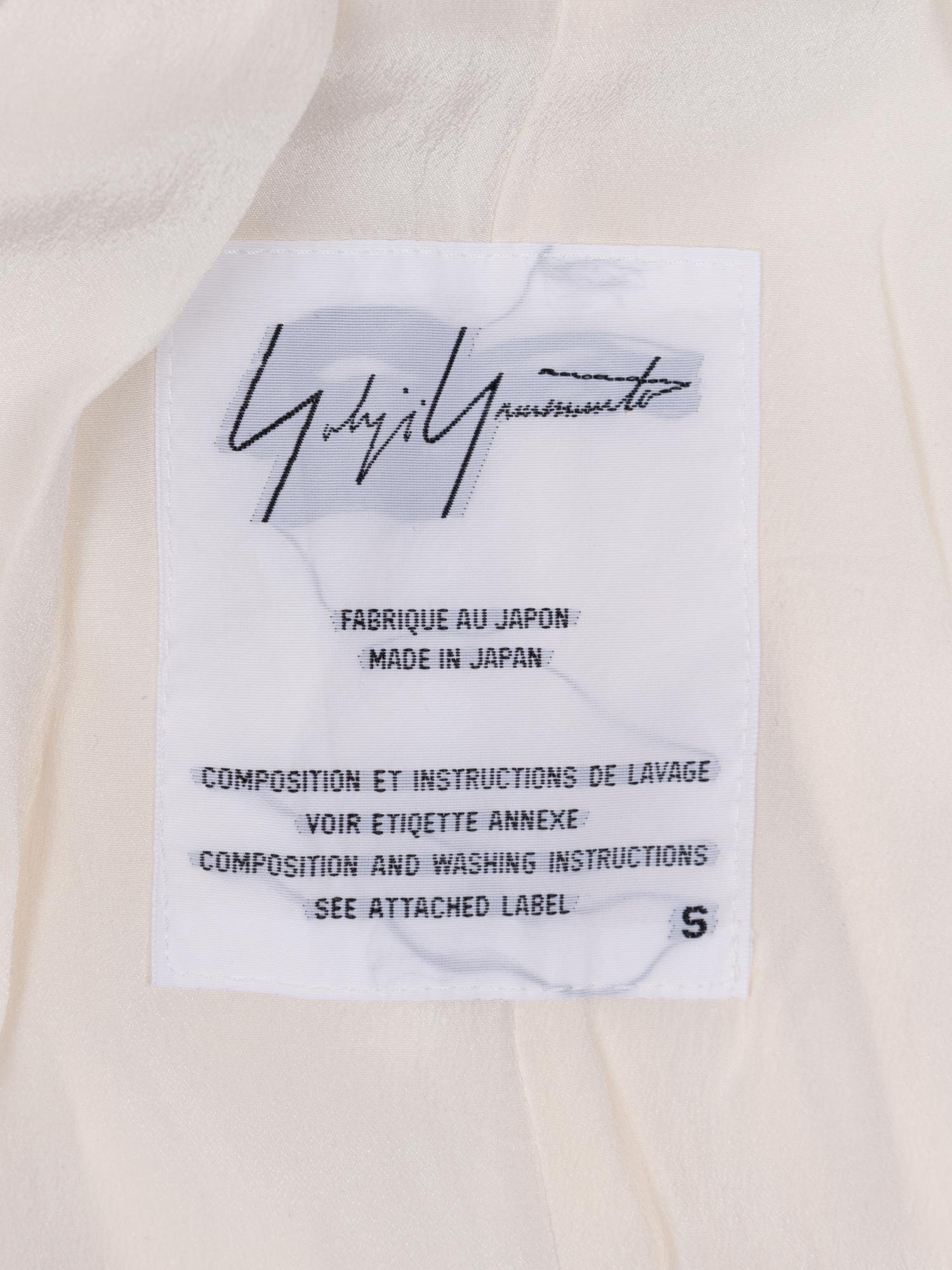 Yohji Yamamoto Layered Silk Jacket, Spring/Summer 1997