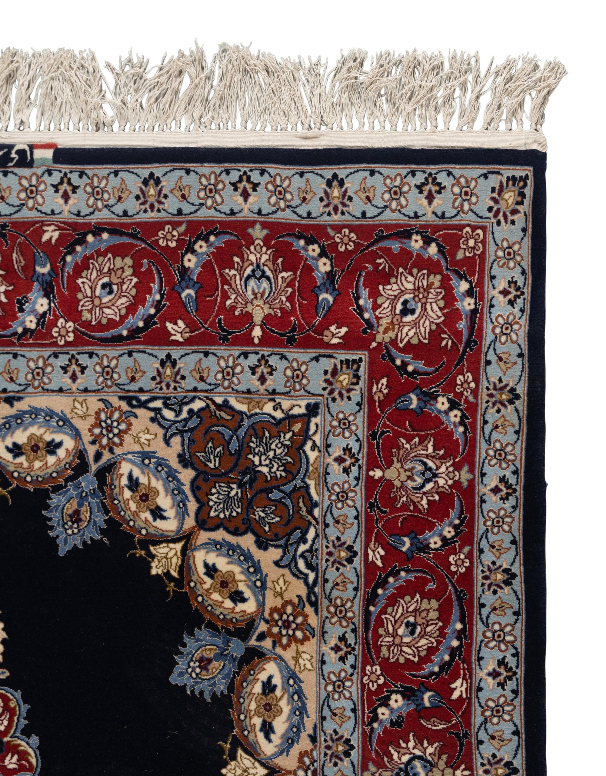An Isfahan Wool Rug