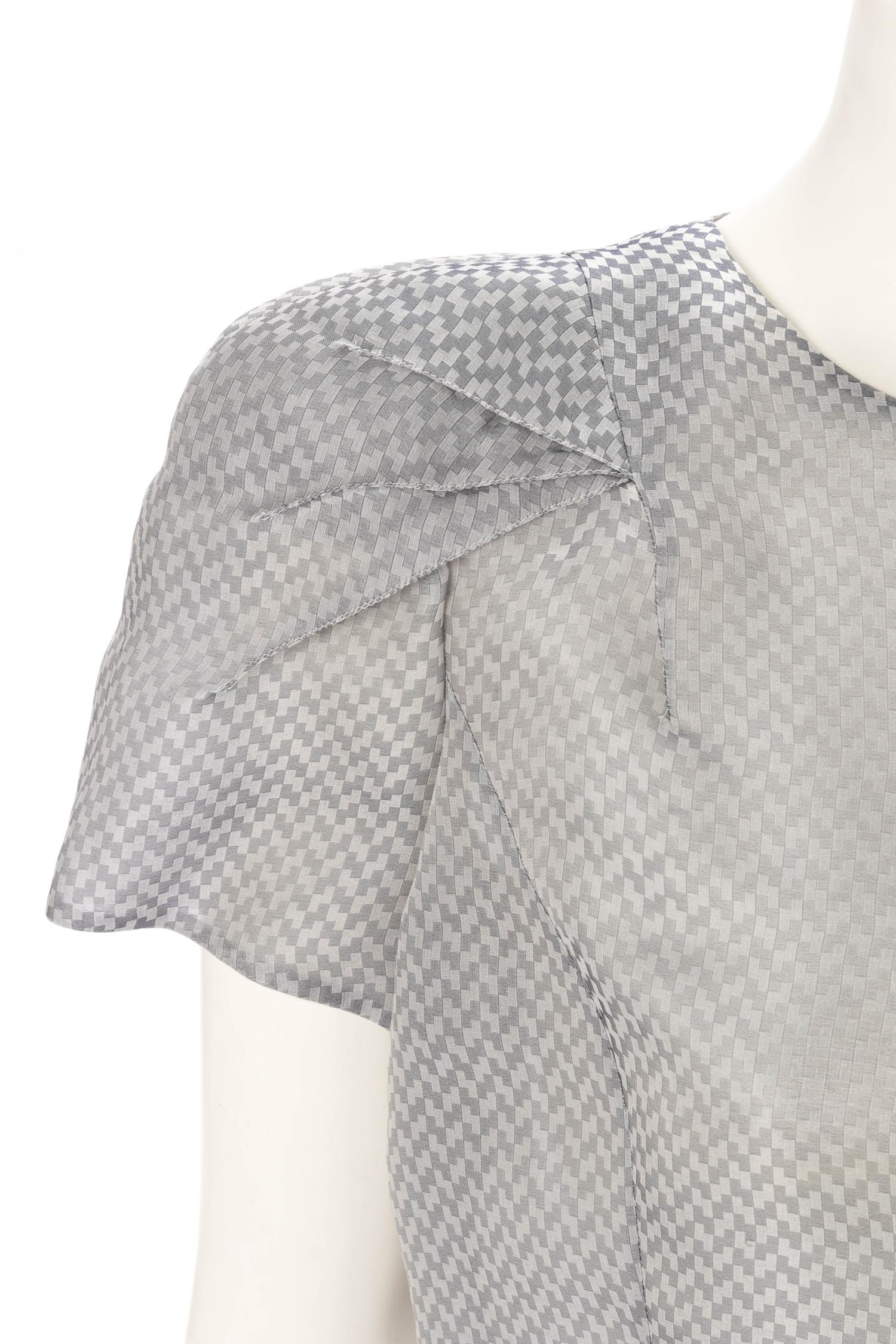 Four Giorgio Armani Silk Blouses