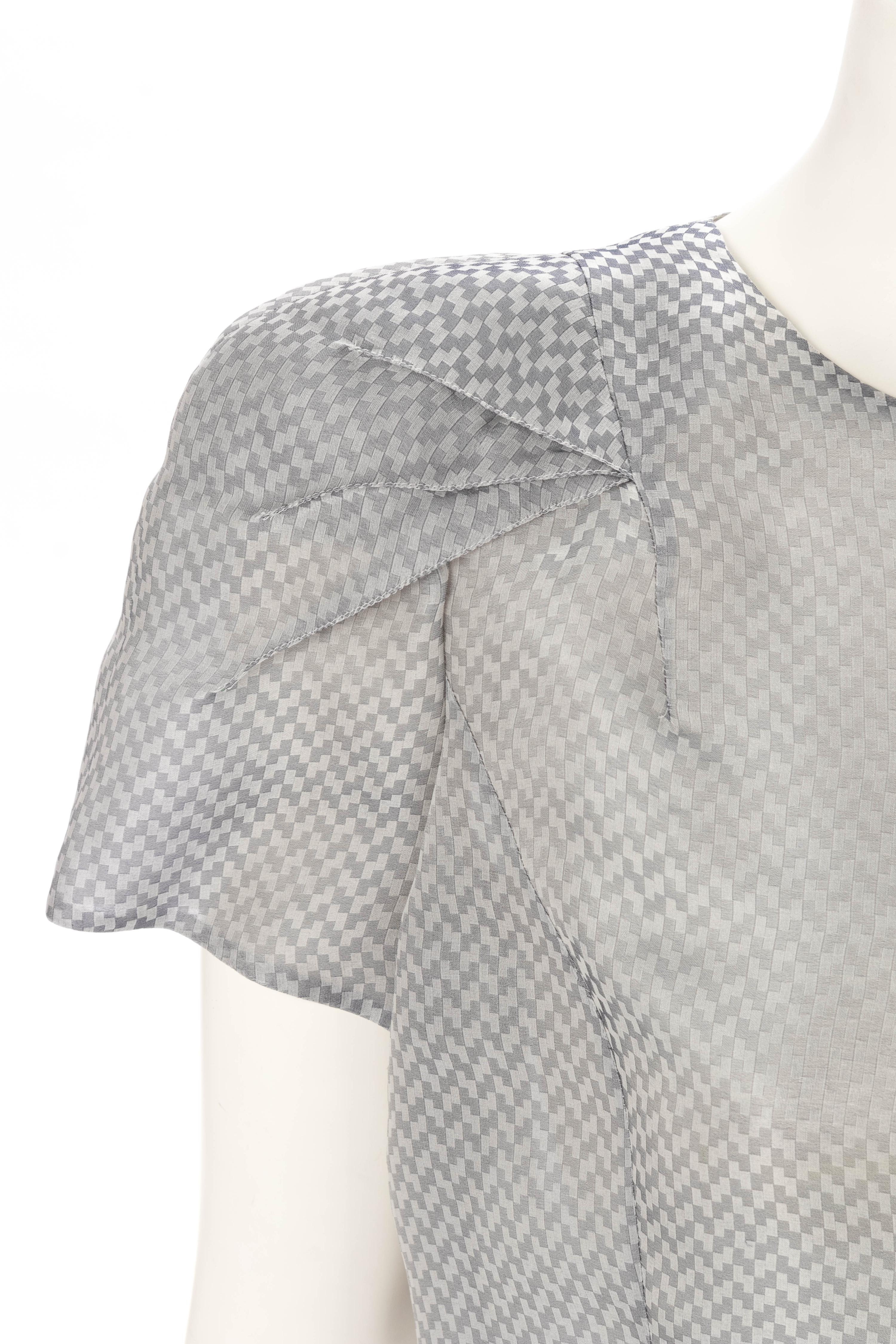 Four Giorgio Armani Silk Blouses