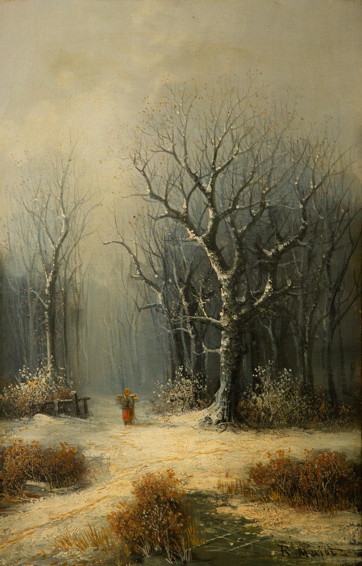 Untitled (Winter Forest Scene)