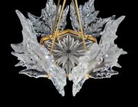 A Lalique Champs Elysées Six-Light Chandelier