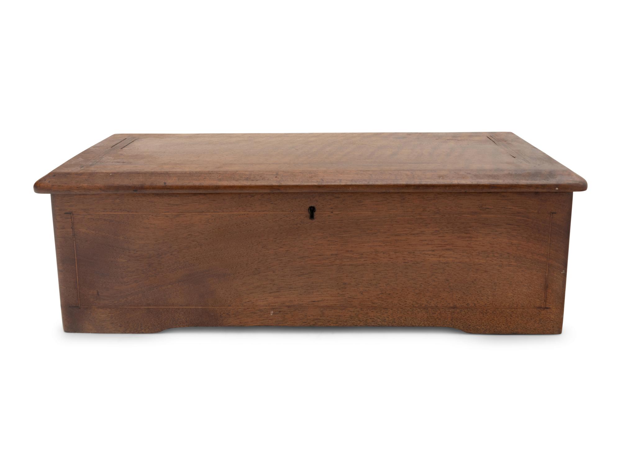 A Swiss Cylinder Eight-Air Music Box