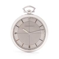 AUDEMARS PIGUET & CO., PLATINUM OPEN FACE 'ULTRA-THIN' POCKET WATCH