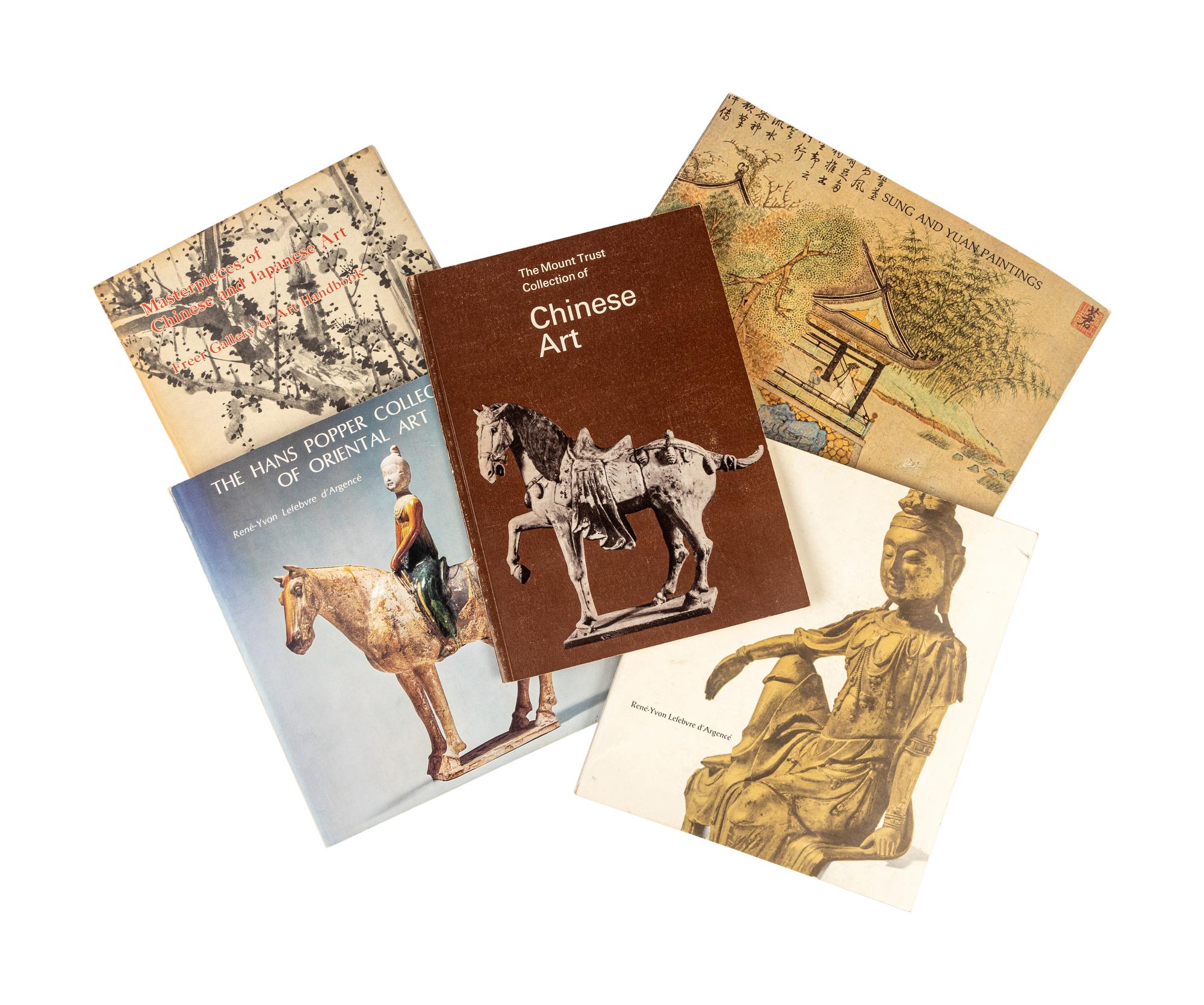 [MUSEUM COLLECTIONS] a group of catalogues of Chinese Works of Art in Major Museums 中國及亞洲藝術博物館圖錄24冊