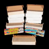 A Run of 1980-1992 Topps Baseball Card Complete Sets,