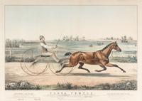 [HORSE RACING SCENES] -- CURRIER and IVES, publishers -- After Henri Delattre, Otto Knirsch, or , Louis Maurer