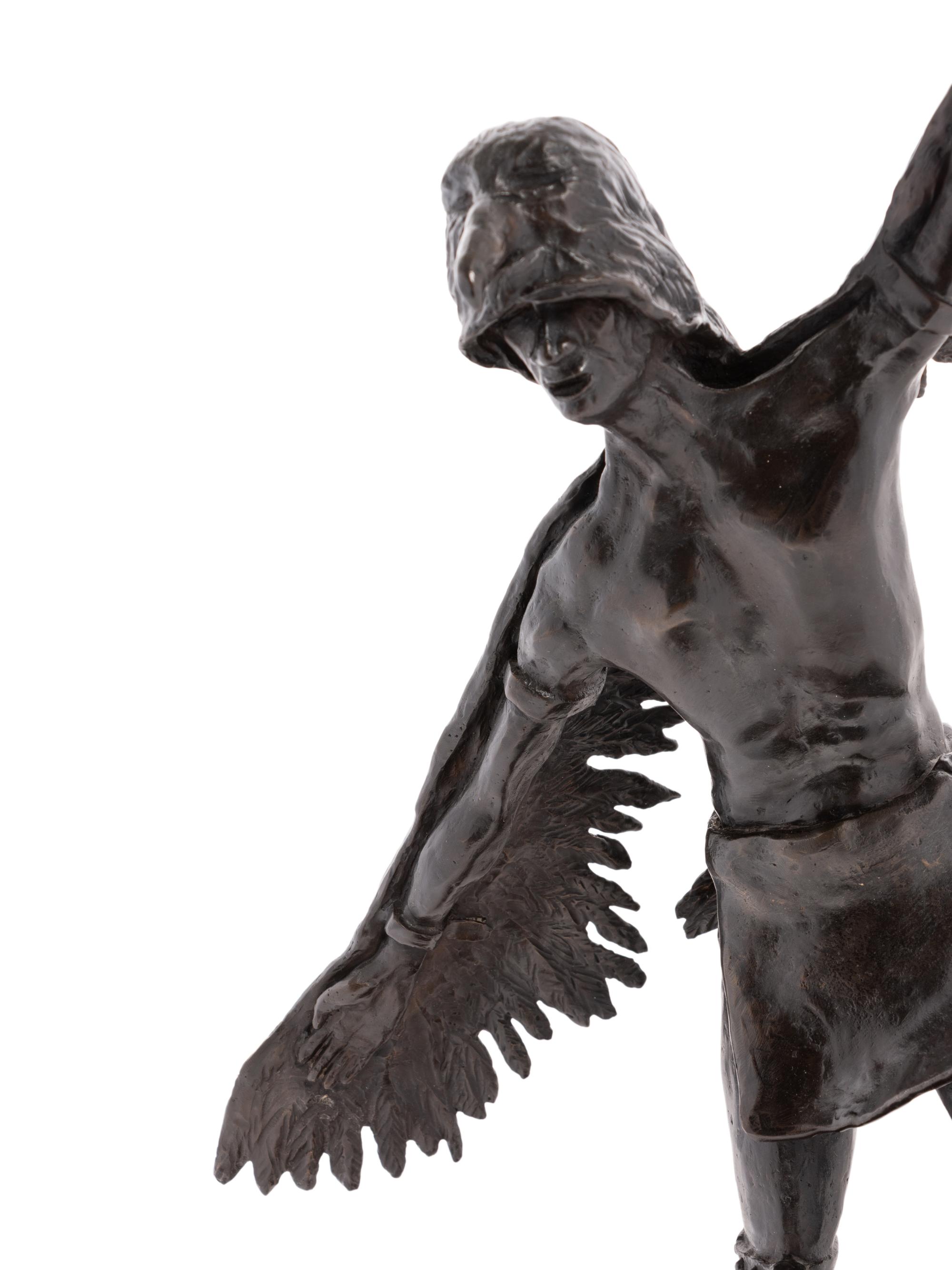 Two Works: Eagle Dancer, edition 2/15, 1973 and Deer Dancer , edition 2/15, 1975