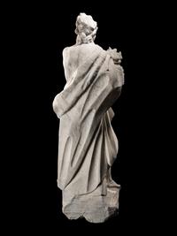 A Continental Marble Figure of Zeus