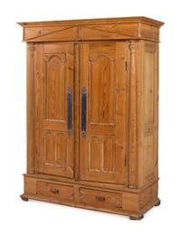 An English Pine Armoire