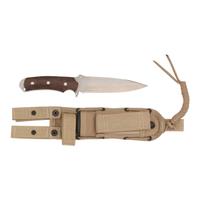 Steve Woods Hide Fighter with Spec Ops Sheath and Burlwood Grips