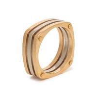 TRICOLOR GOLD RING