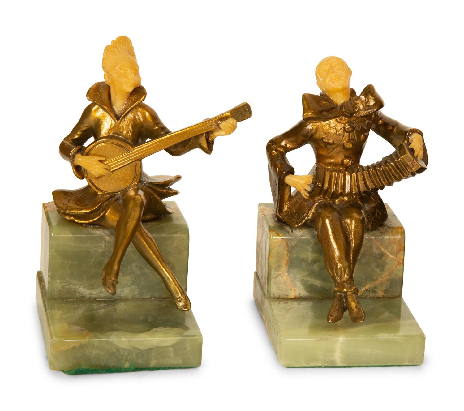 Four Pairs of Bookends