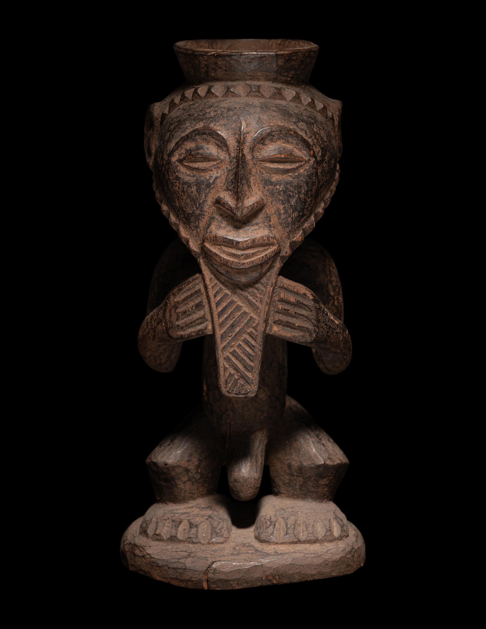 Two African Wood Figures
