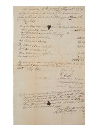 [ENSLAVEMENT & ABOLITION]. A group of 6 estate documents listing individual enslaved persons, most by name. Bourbon County, KY, 1815-1829.