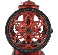 An Enterprise No. 5 Painted Cast Iron Coffee Mill