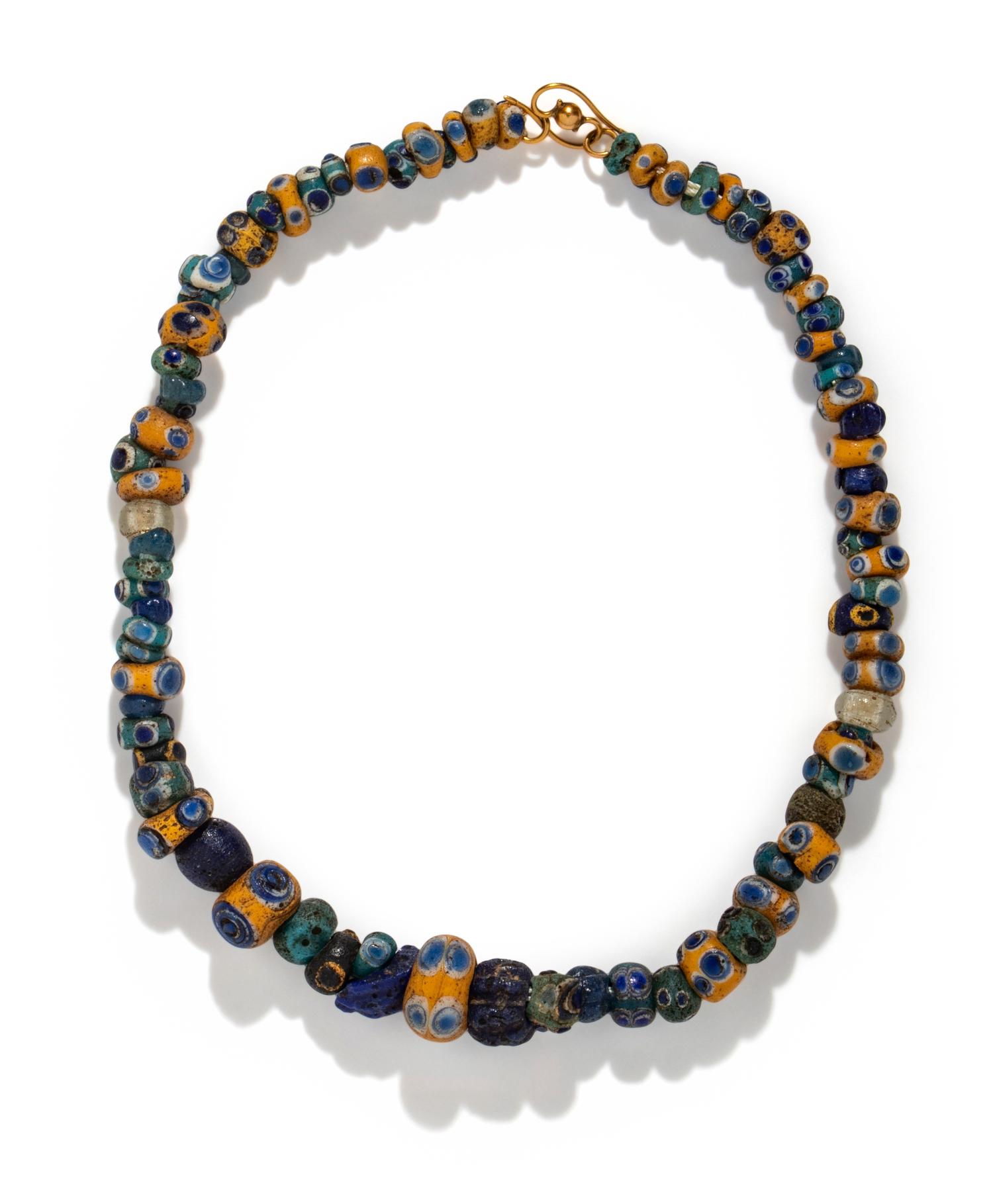 A Phoenician Glass Eye Bead Necklace