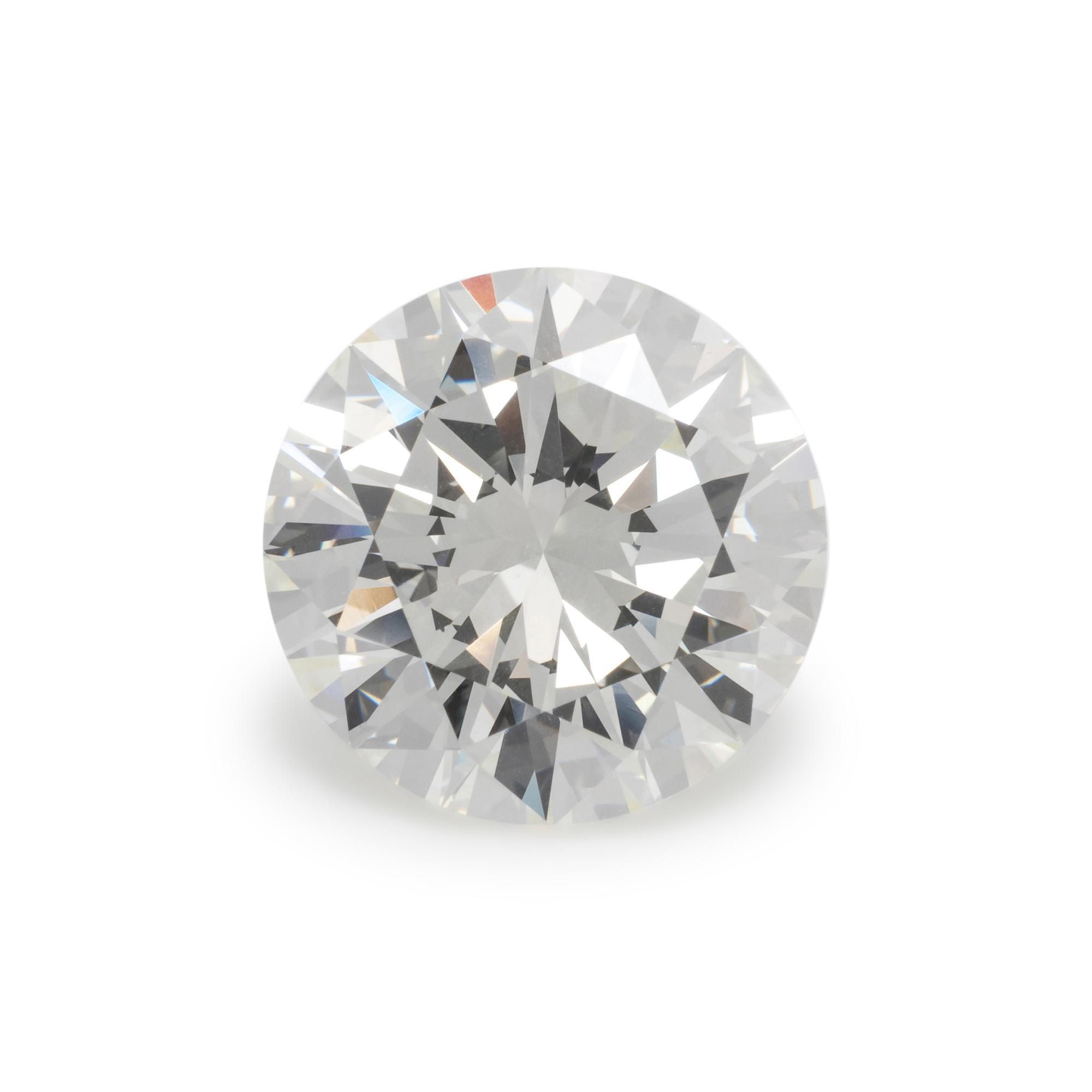 5.70 CARAT ROUND BRILLIANT CUT DIAMOND